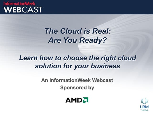 Cloud ready