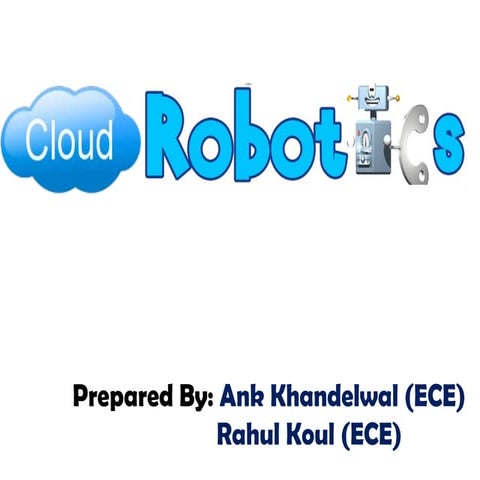 Cloud robotics