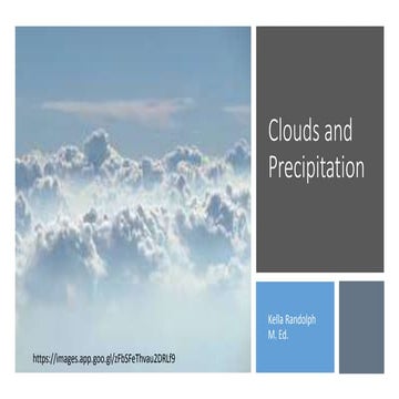 Clouds and precipitation 6.2