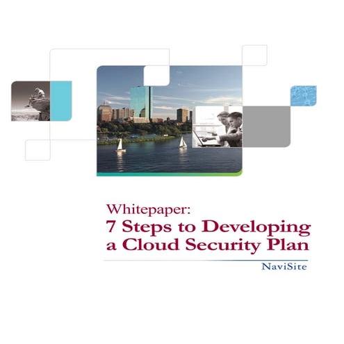 7 Steps To Developing A Cloud Security Plan