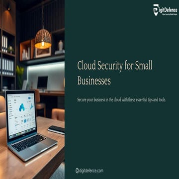Cloud Security for Small Businesses  - DigitDefence