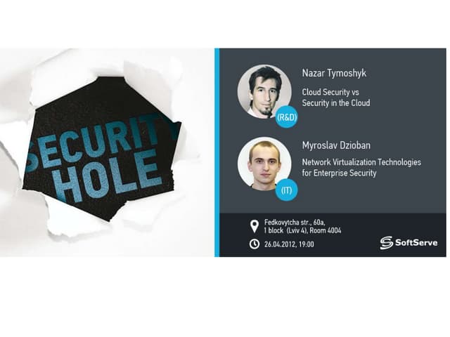 Cloud Security vs Security in the Cloud