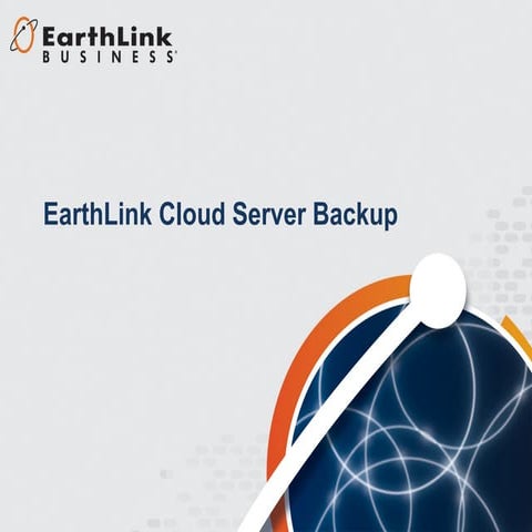 EarthLink Business Cloud Server Backup