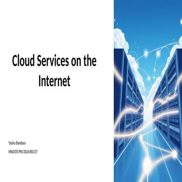 Cloud Services on the Internet (Unit 6 presentation 1).pptx
