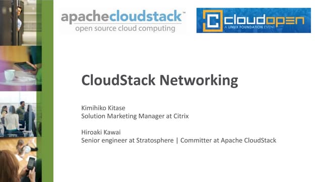 CloudStack Networking at CloudOpen Japan
