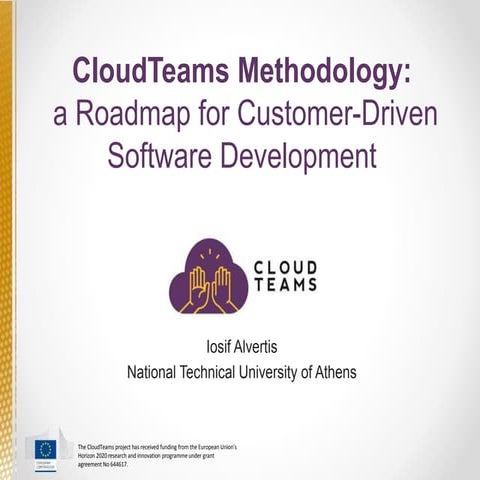 CloudTeams Methodology: a Roadmap for Customer-Driven Software Development