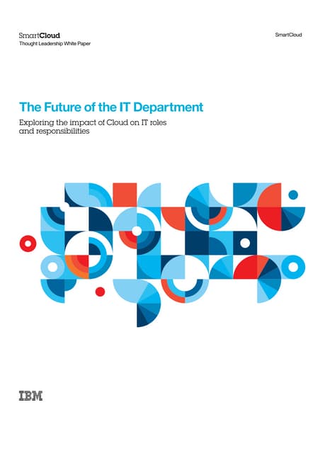 Cloud   The Future Of The IT Department