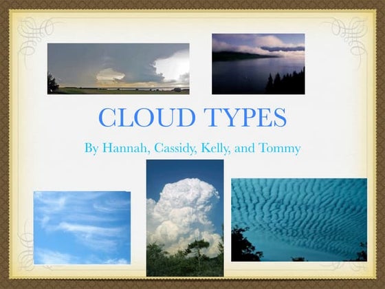 Types of clouds | PPT