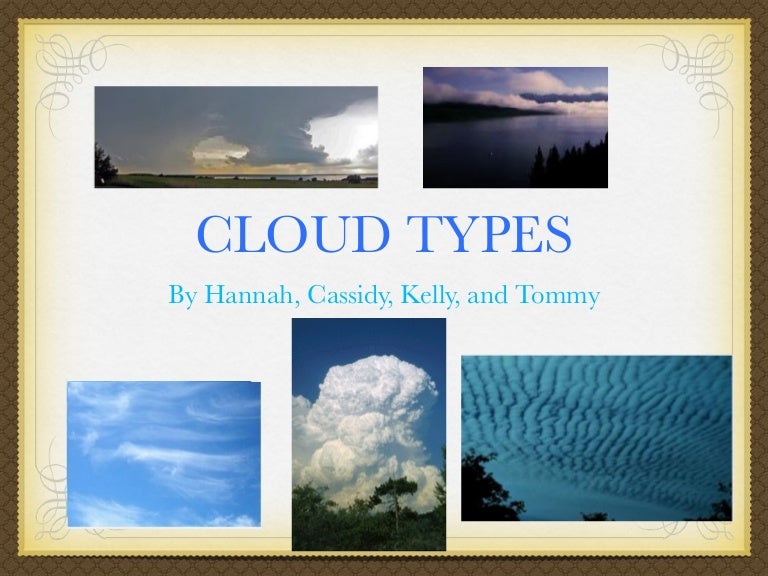 cloud types powerpoint magdalene project org types of clouds ppt