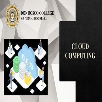 CLOUD COMUTING BNU SYLLABUS V SEM Unit-01