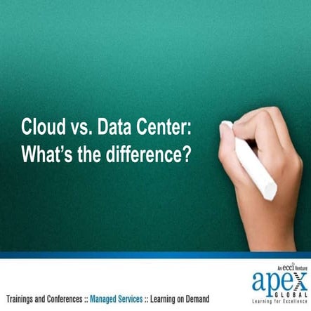 Cloud vs.data center