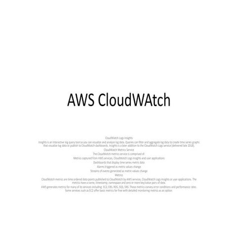 CloudWAtch log insights presentation.pptx