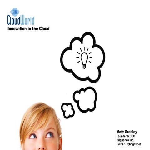 Cloud World   Innovation In The Cloud   Static
