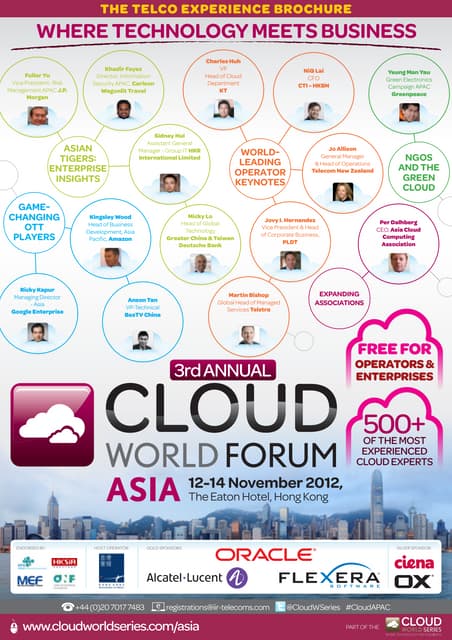 Cloud world forum APAC brochure