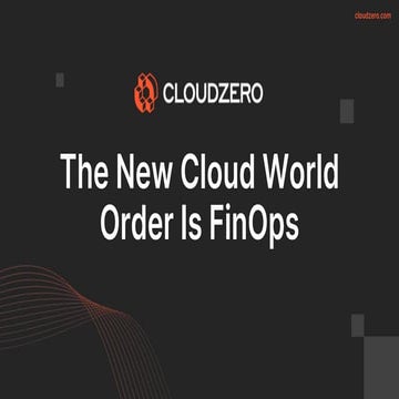The New Cloud World Order Is FinOps (Slideshow)