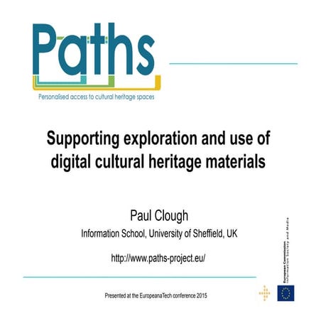 Paul Clough Europeanatech2015