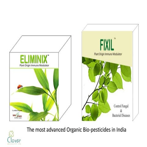 Clover bio pesticides | PPTX