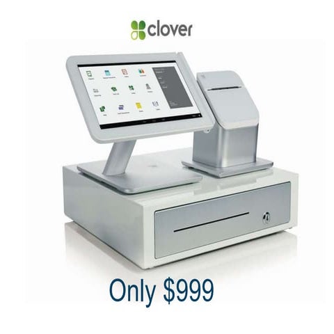 Best New Low Cost Android Tablet POS System; The Clover Station 