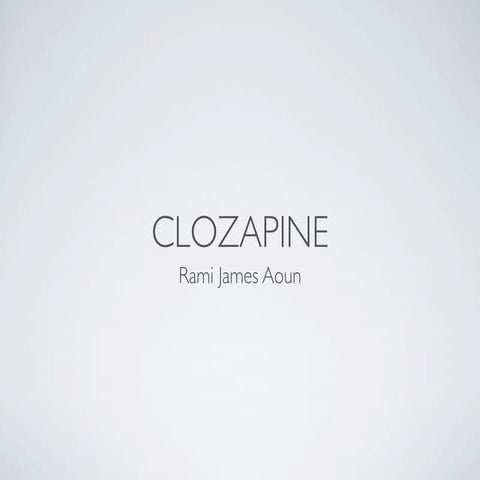 Clozapine