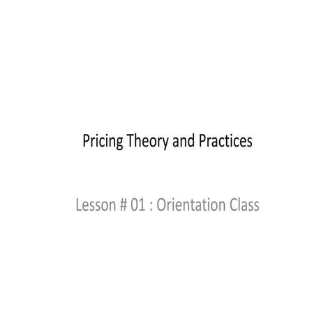 Cl pricing 01_orientation class_412