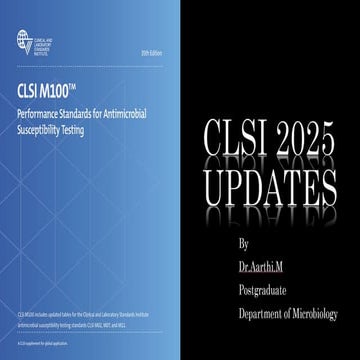 CLSI 2025 UPDATES for microbiology laboratory.pptx