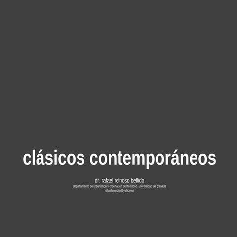 Clásicos contemporáneos