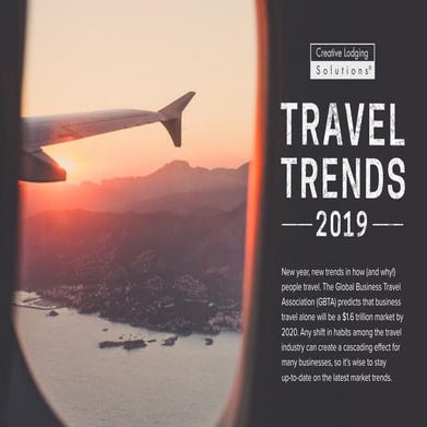 9 Travel Trends in 2019