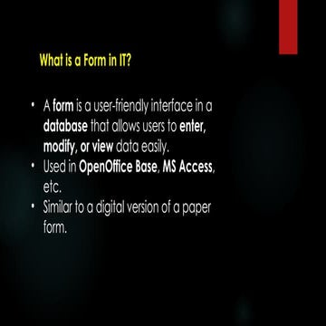 Comprehensive Guide to Creating and Customizing Database Forms and ...