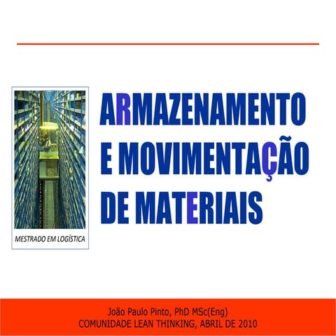 Gestão de Armazéns