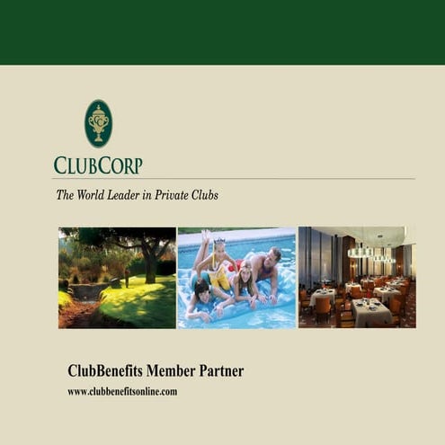 Club Benefits Presentation | PPT