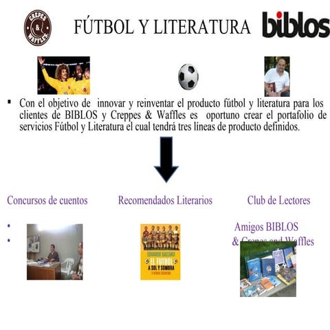 Club de lectores. biblos y crepes & waffles
