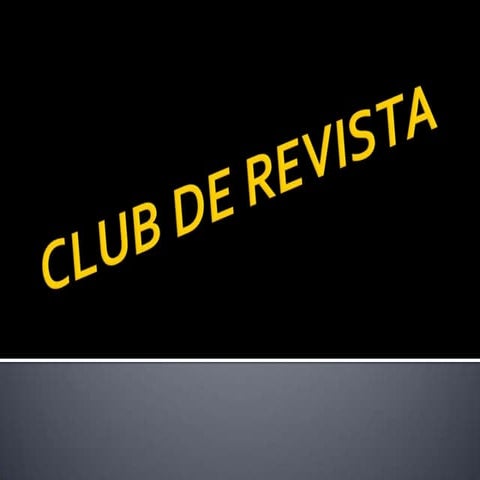 Club de revista #2