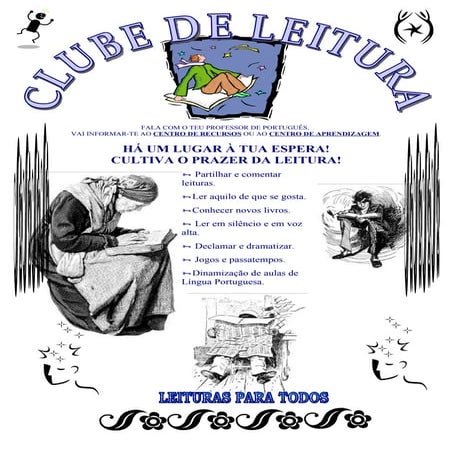 Clube de leitura   prof.ª conceição ludovino
