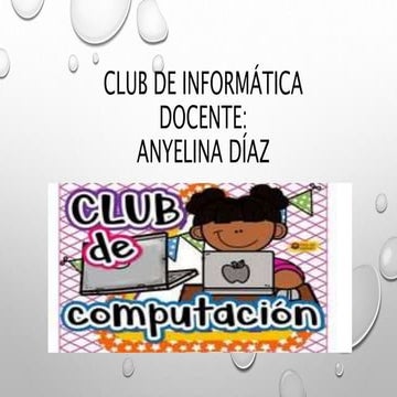 Clubes de informatica | PPTX