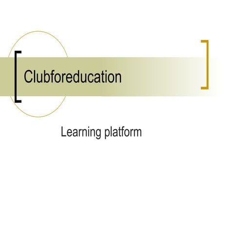 Clubforeducation