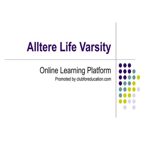 Alltere Life varsity