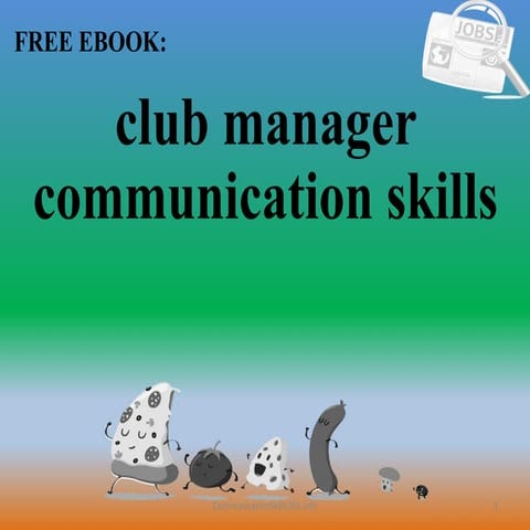 Club manager communication skills pdf