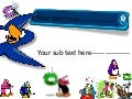 Club Penguin Abstract Good Times Template Inclouds Titel And Sub Titel