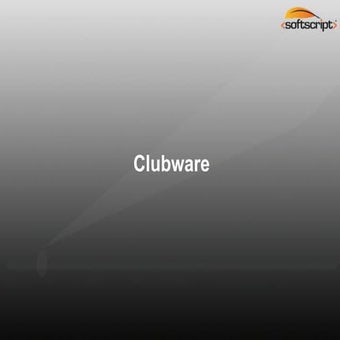 Softscript ClubWare Membership Syste,