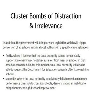 Cluster Bombs of Distraction and Ir...
