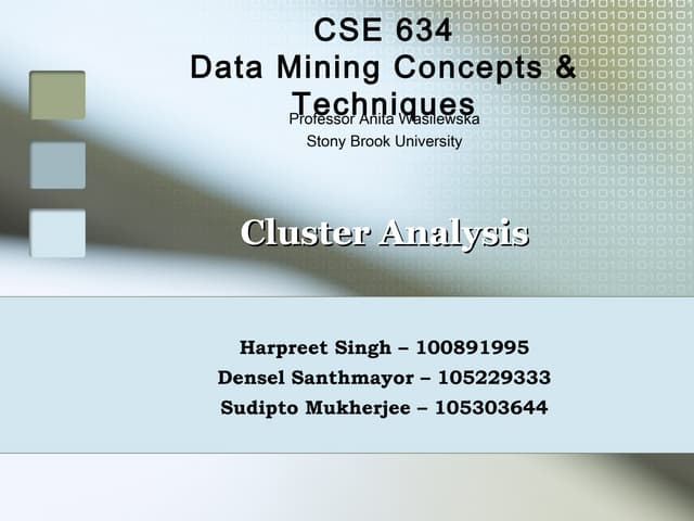 Clustering