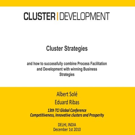  Presentation done by Albert Sole