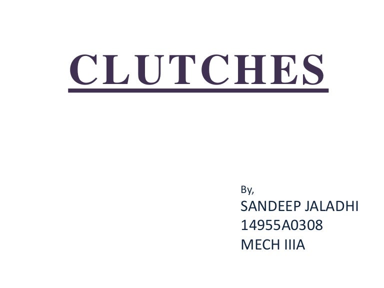 Automatic Clutch Ppt Download For Free stickgop