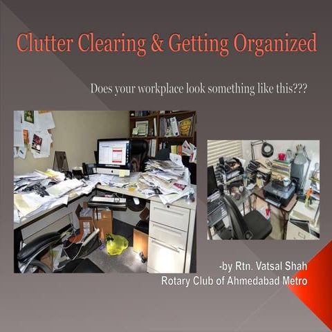 Clear Your Clutter | PPTX