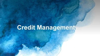 Credit Management S/4 Hana