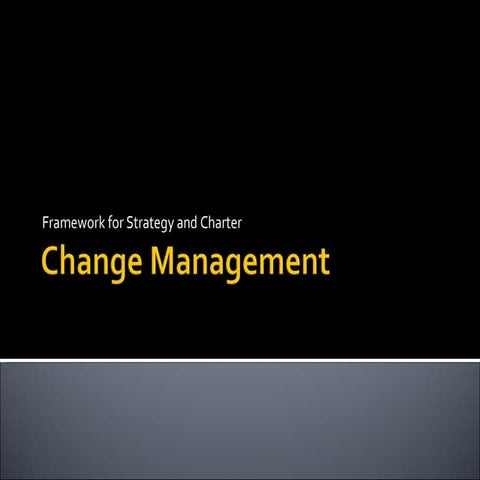 Change Management for Technology Projects 1