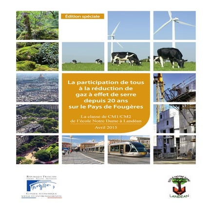 La participation de tous à la réduction de gaz à effet de serre depuis 2 ans sur le Pays de Fougères