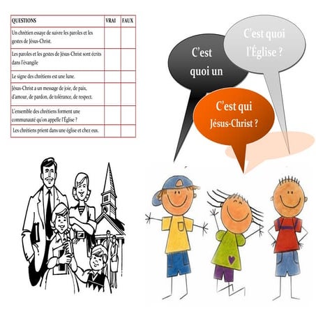 Livret d'activités caté sur l'organisation de l'Église
