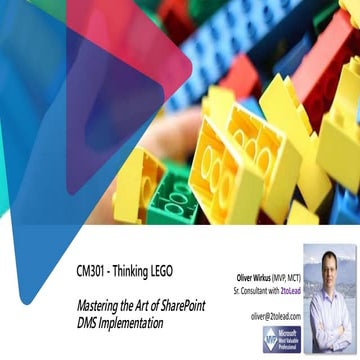 Mastering the Art of SharePoint DMS implemenation