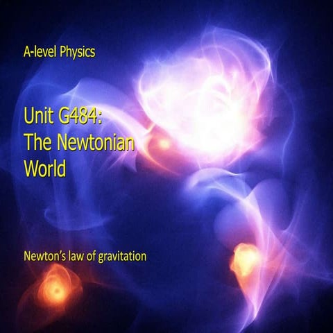 Cm 6 newton's law of gravitation (shared)